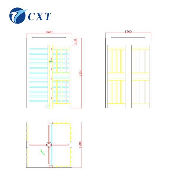 Turnstile CXT-Z1701B-90